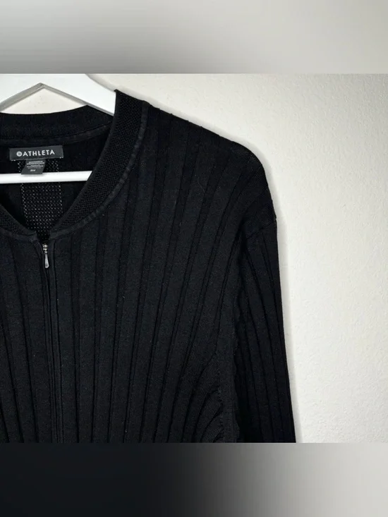 Athleta Fairway Sweater women’s medium black (new) - Picture 3 of 10
